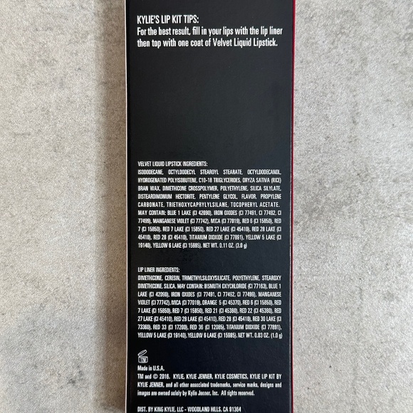 NEW Kylie Jenner Cosmetics Velvet Lip Kit JORDY - Picture 5 of 8